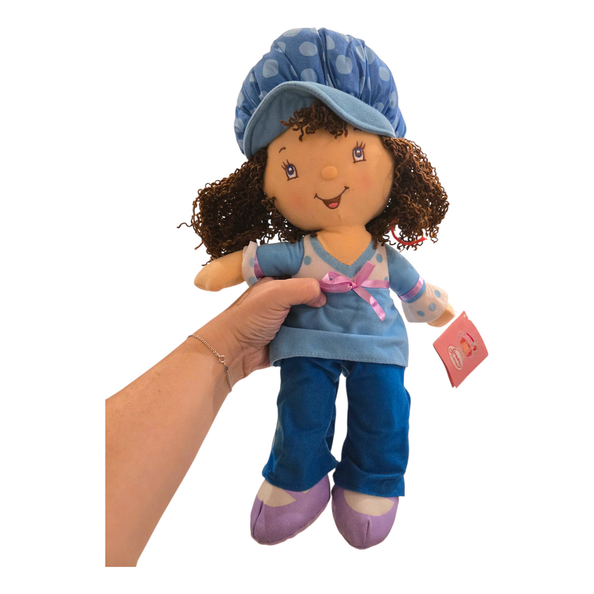 Muñeca vintage año 2004 Peluche Grande 44 cms Blueberry Muffin Morita Rosita Fresita Strawberry Shortcake