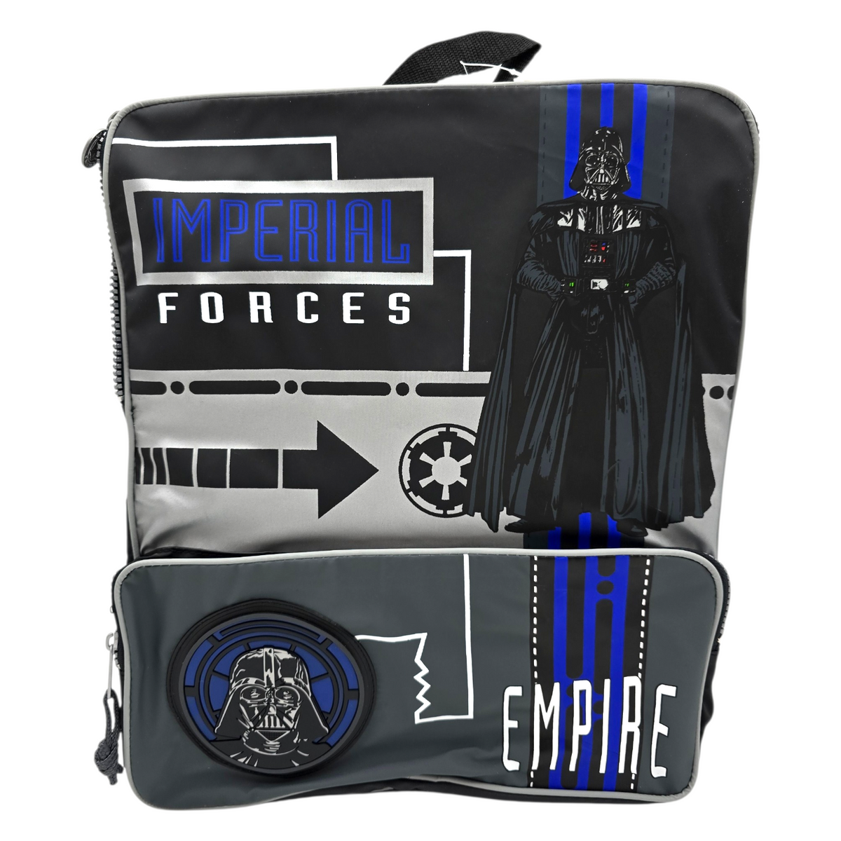 Mochila Backpack vintage Star Wars Imperio rectangulo 39x31 cms aprox