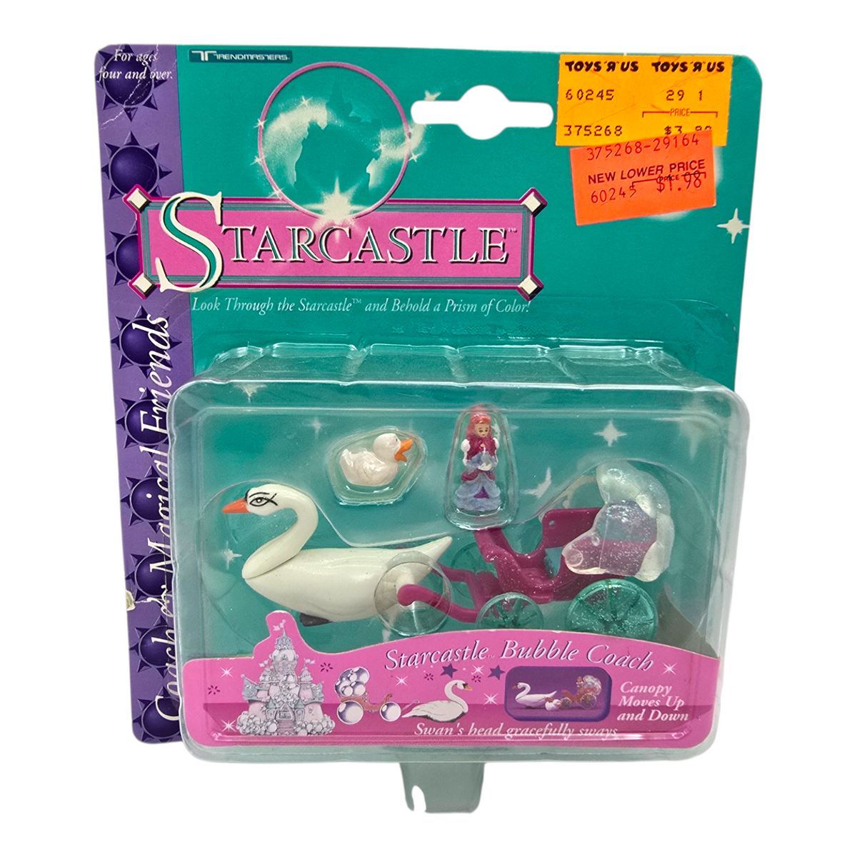 Star Castle Trendmasters coach and mágical friends Bubble Coach vintage año 1996