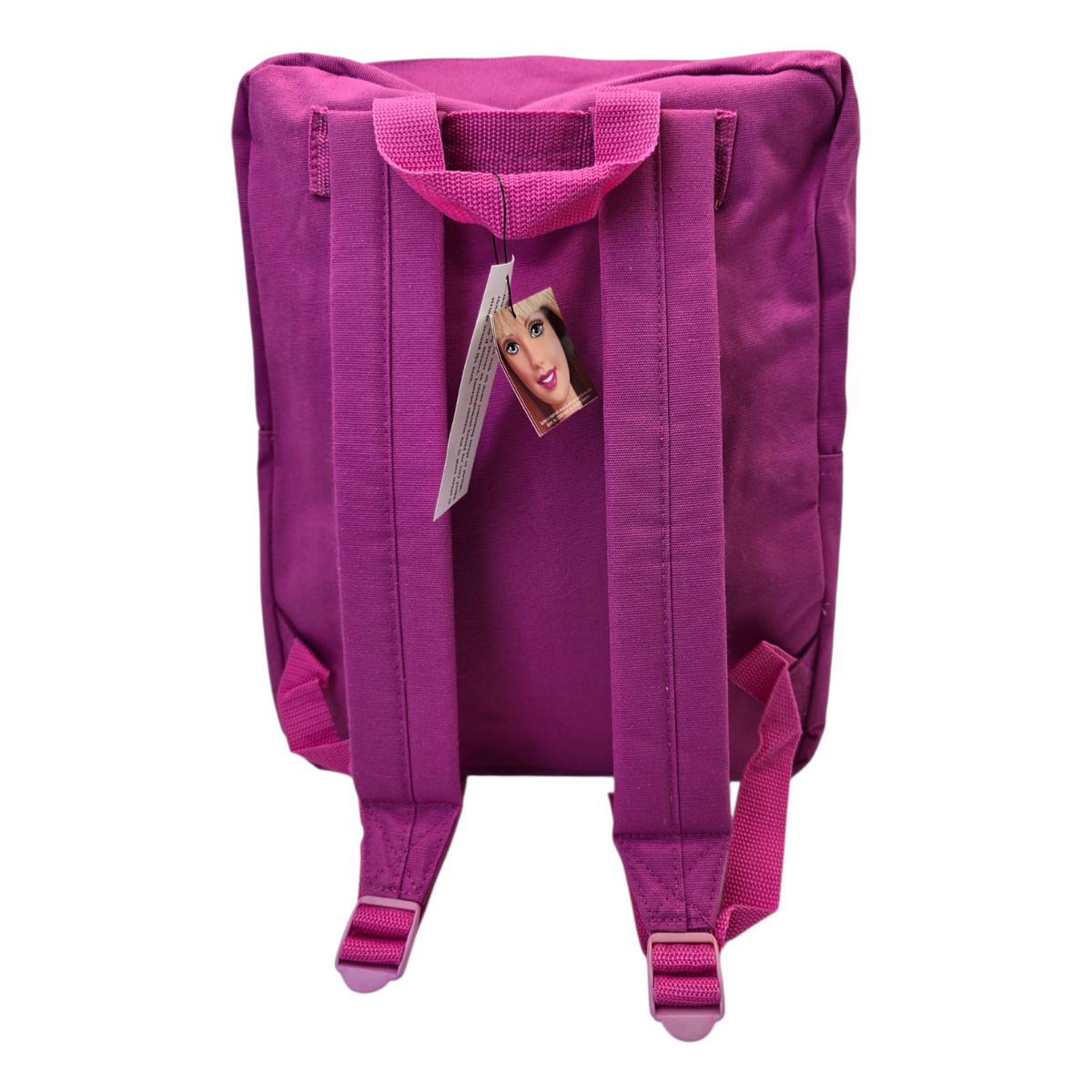 Mochila Backpack cuadrada de Barbie original vintage año 2000 Pyramid 41x32cm aprox