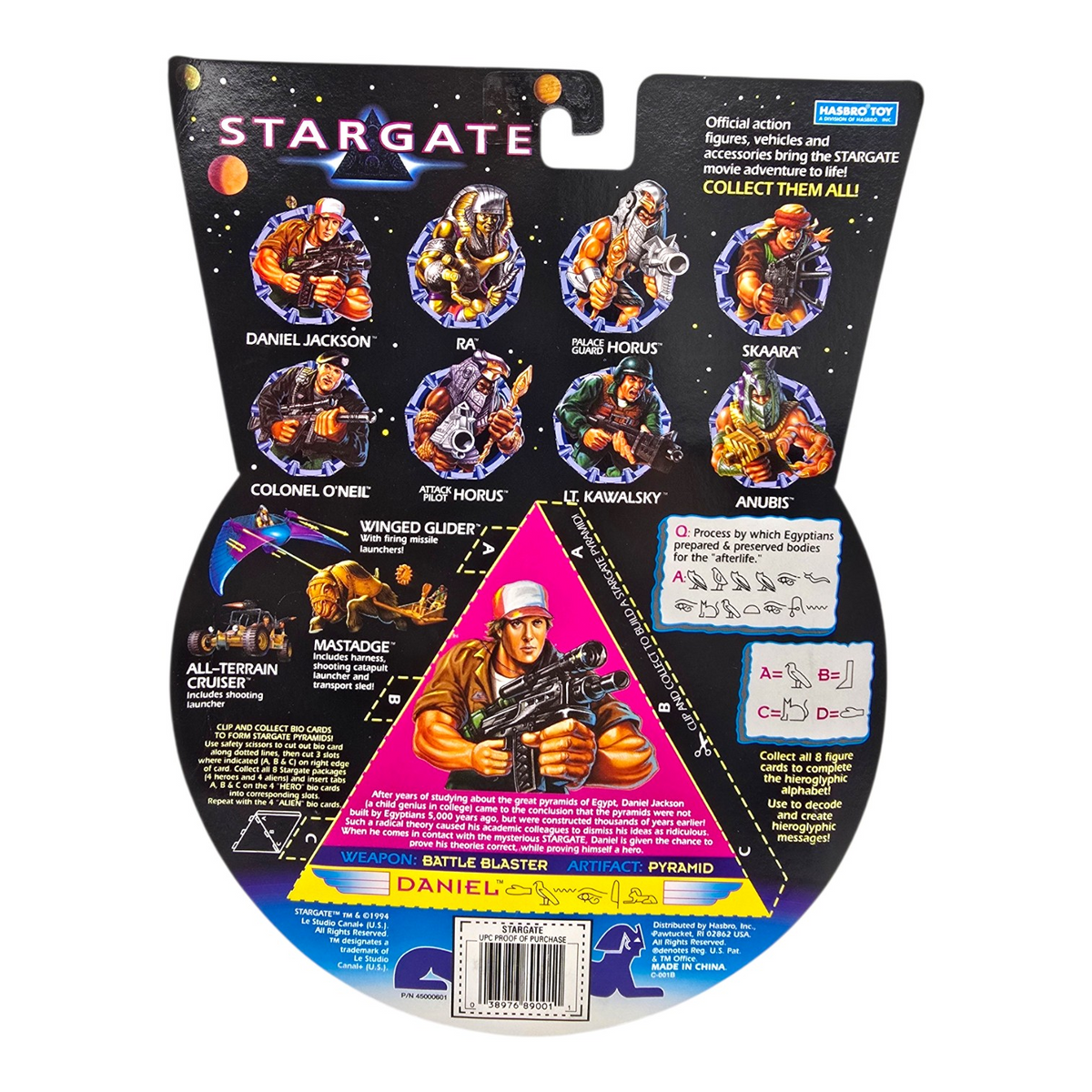 Stargate vintage Daniel Hasbro