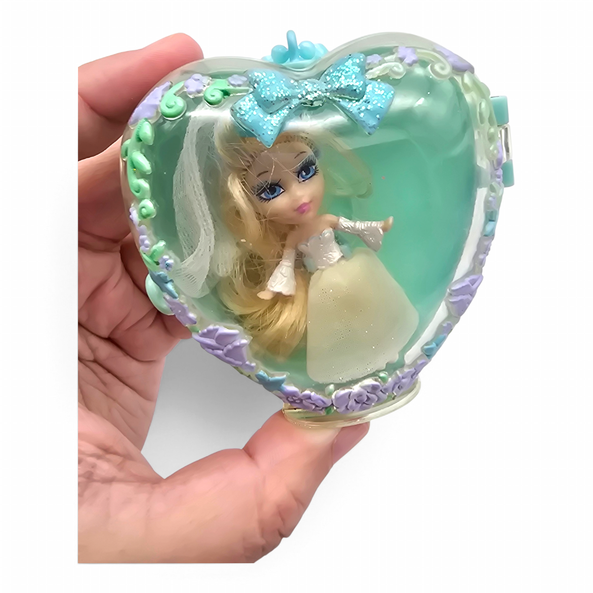 Barbie Vintage Peekaboo Petites Club - Pre-Loved ❤️/Segunda Mano #42 Wedding Wishes Año 2008 Beautiful Bride Becky