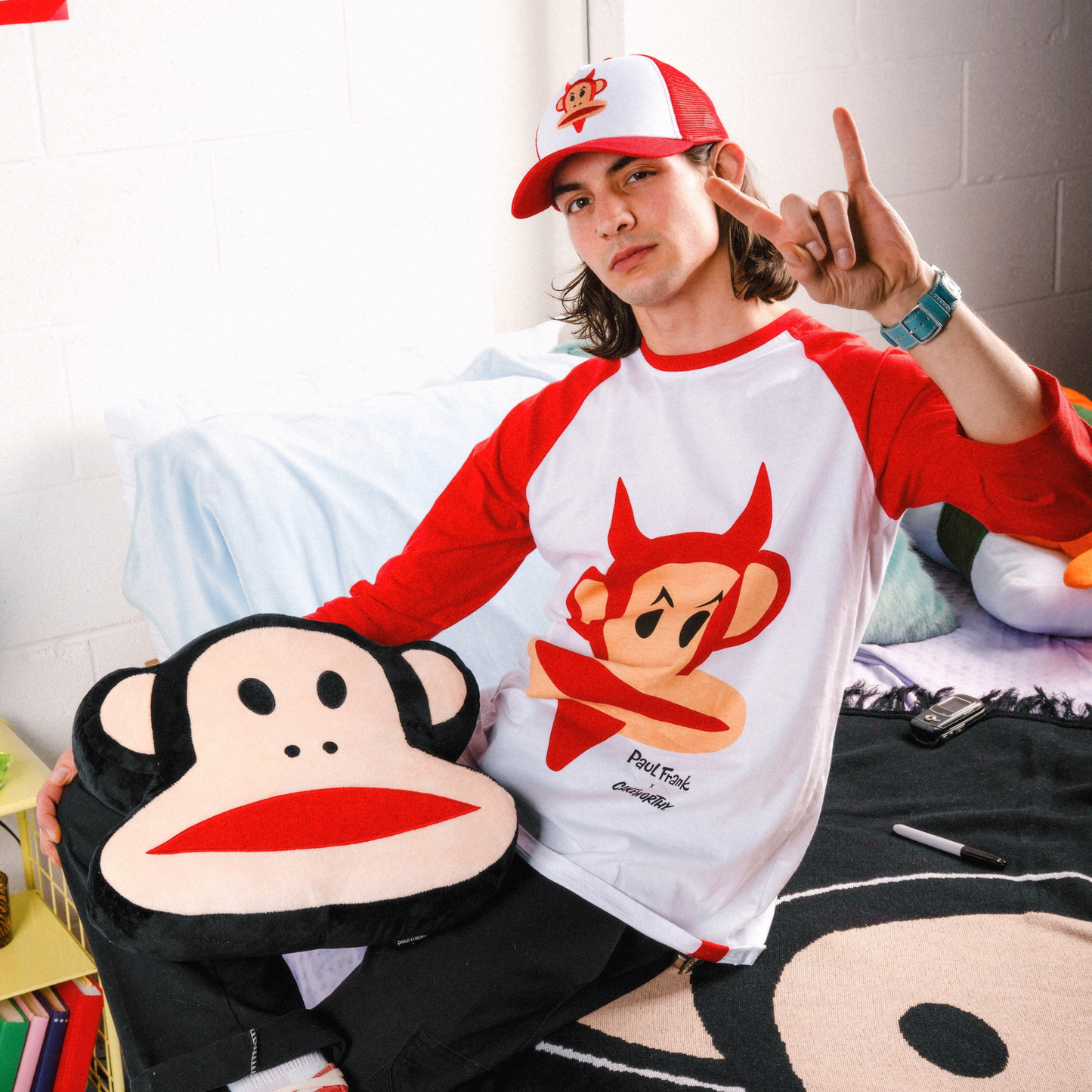 Gorra Trucker Hat Paul Frank x Cakeworthy