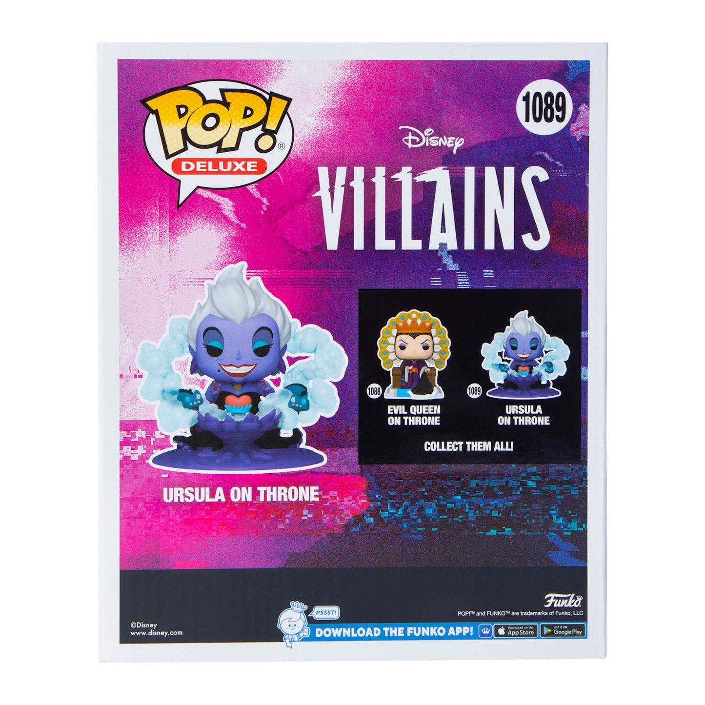 Funko Disney Villains Ursula en el trono