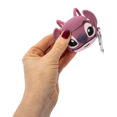 Case Airpods Gen 1 y 2 Stitch Angel Earbuds funda audífonos Disney