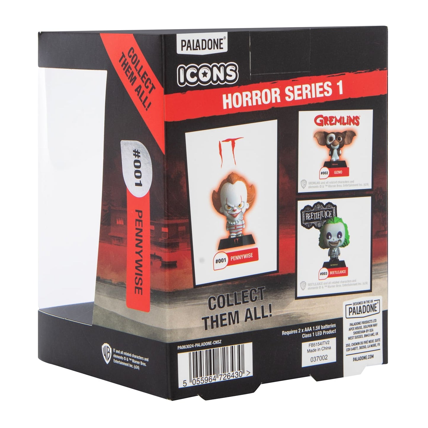 Lampara pequeña de mesa It Pennywise