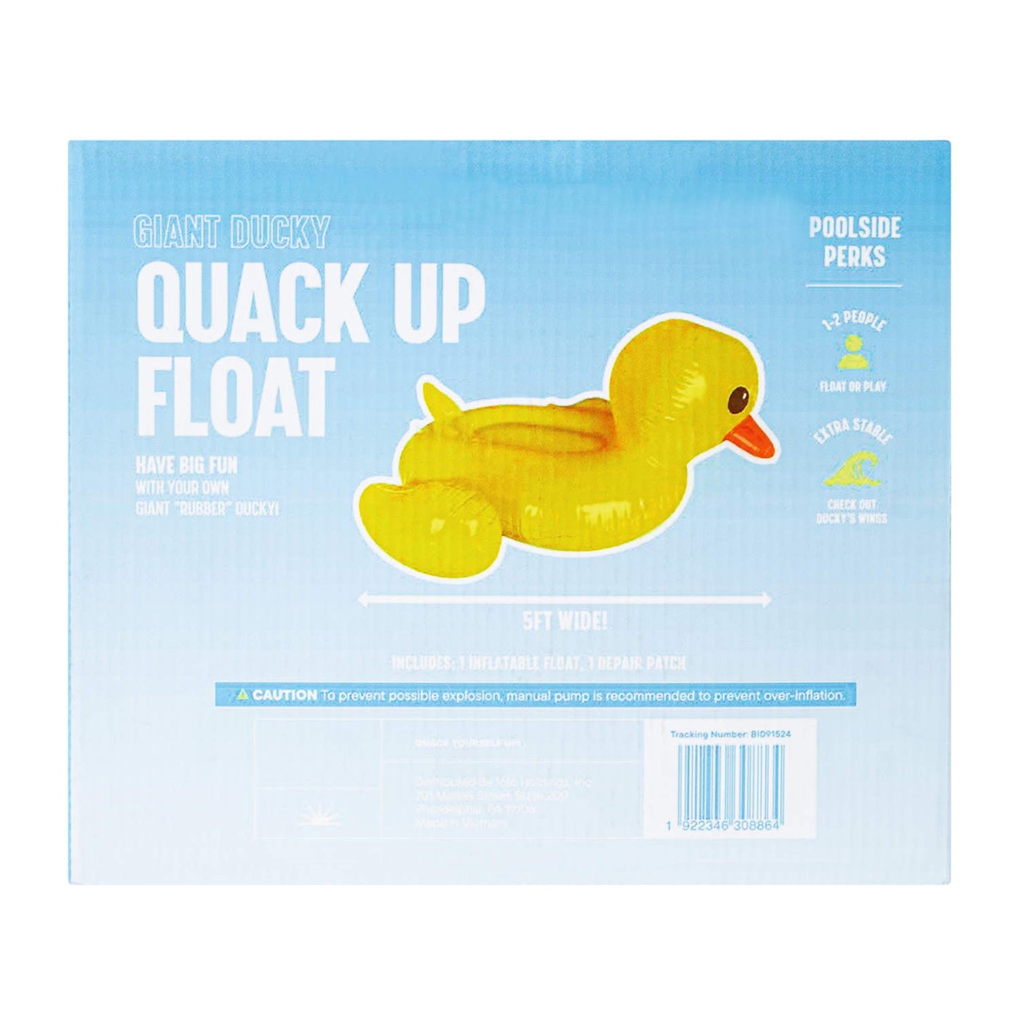 Inflable acuático Ptito Gigante 154x142x.76 mts