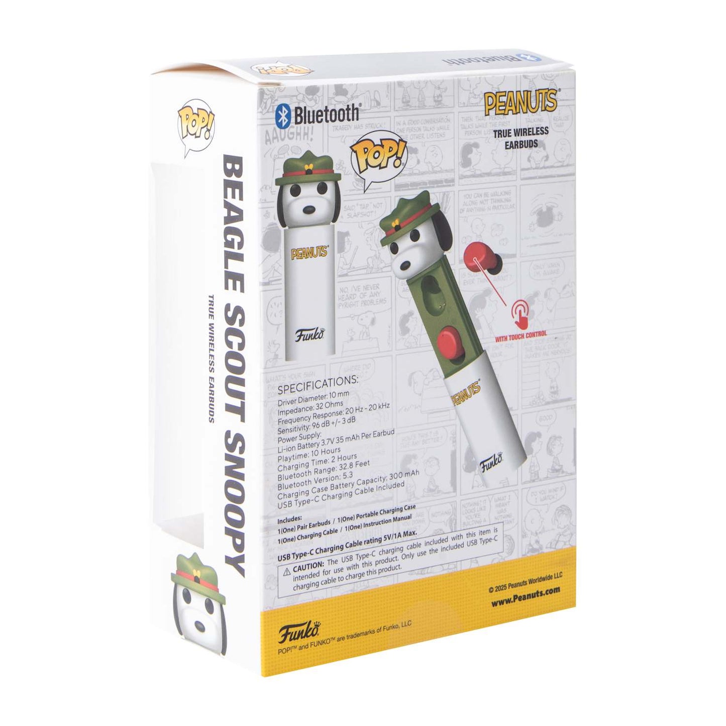 Audífonos inalámbricos earbuds Funko Estuche Recargable