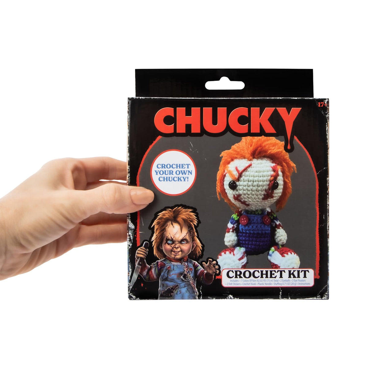 DIY kit de crochet para tejer Chucky Horror