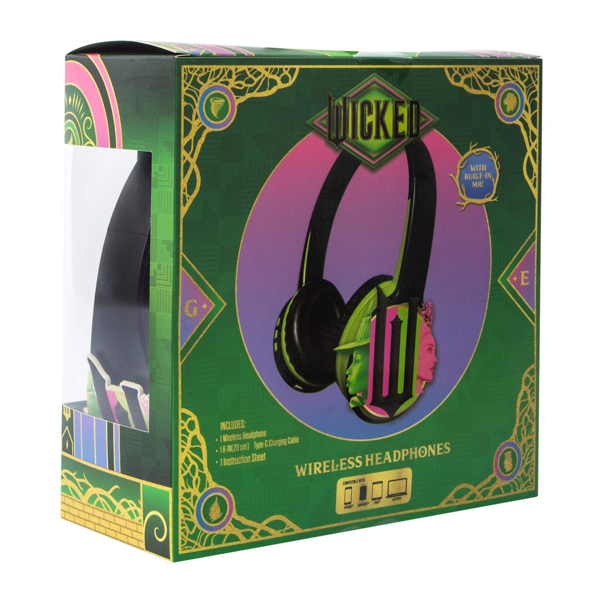 Wicked audífonos inalambricos Bluetooth con micrófono