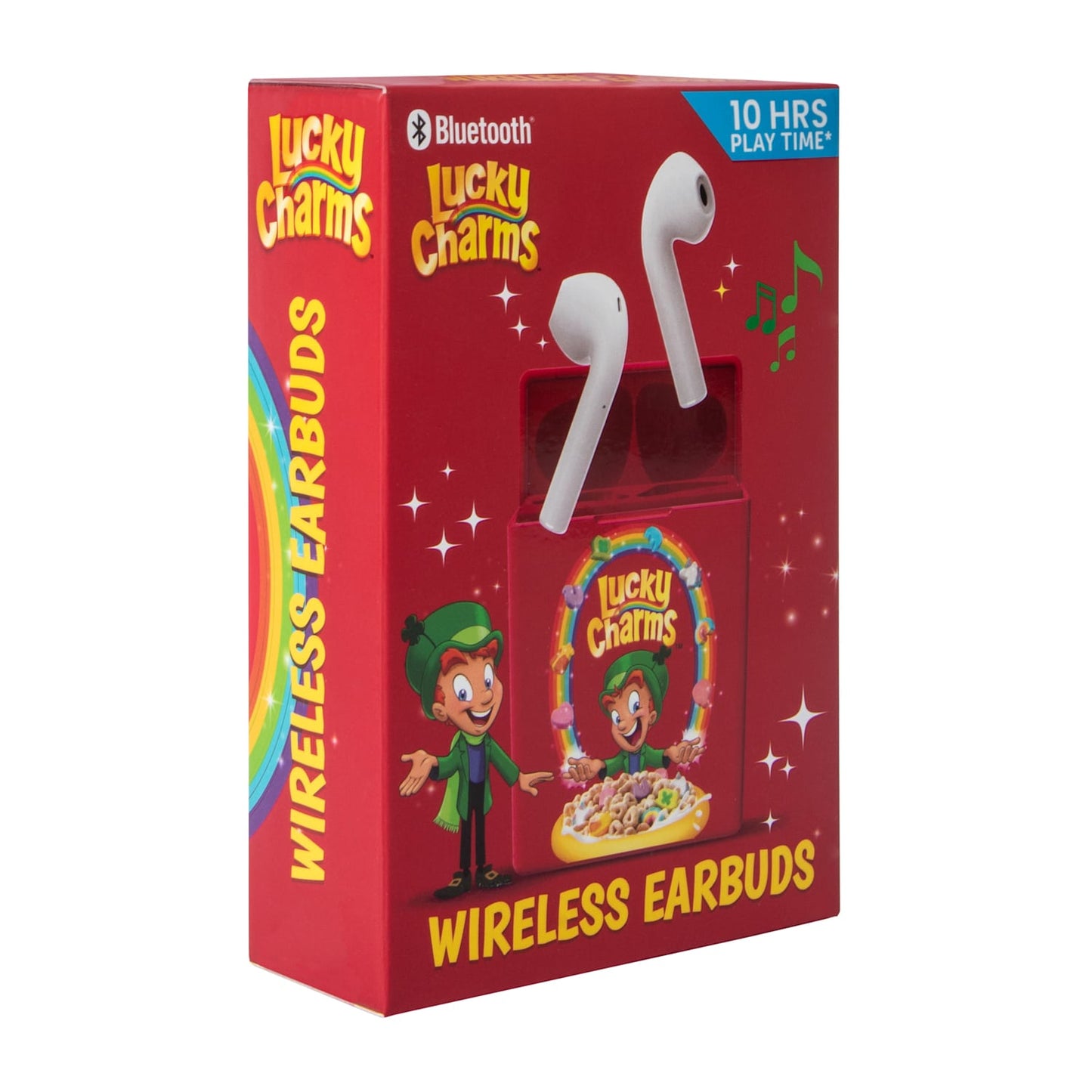 Audífonos inalámbricos earbuds con Estuche Recargable Lucky Charms