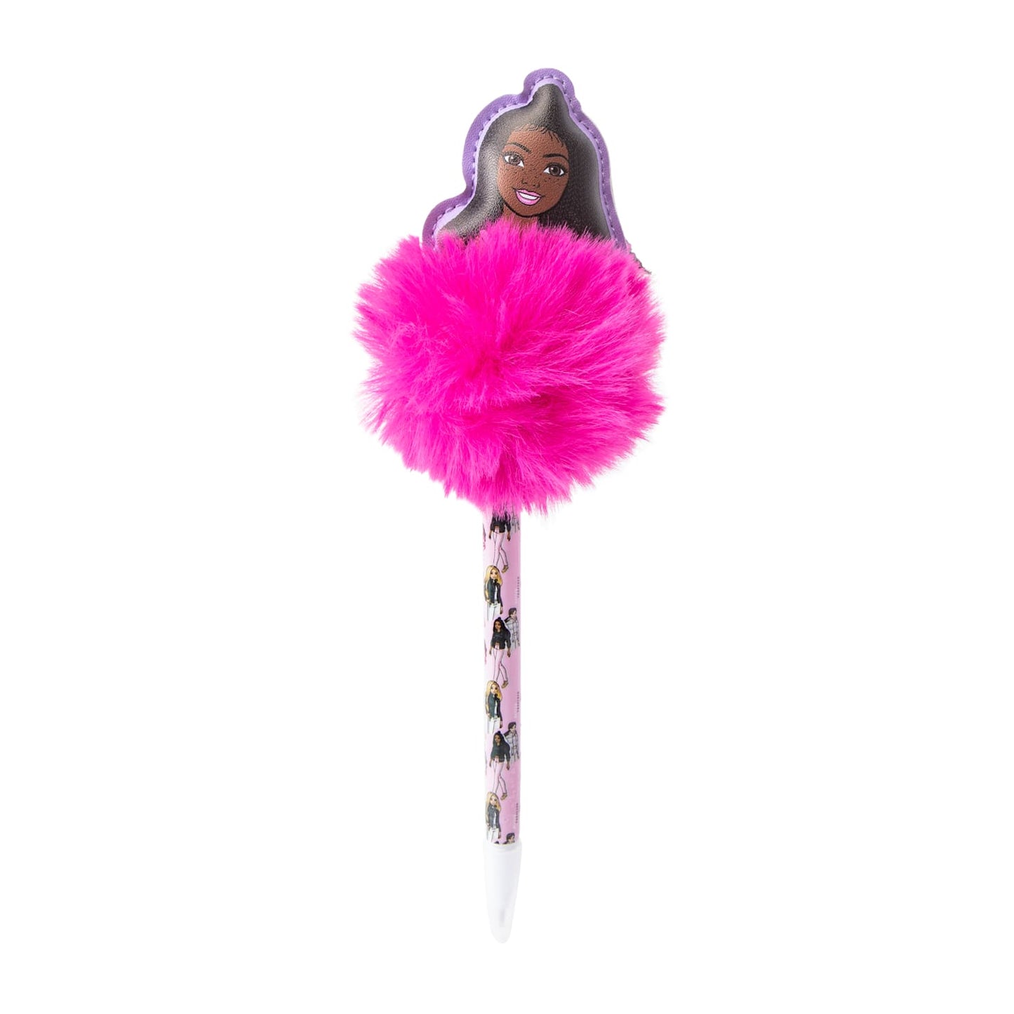 Pluma pompom Barbie