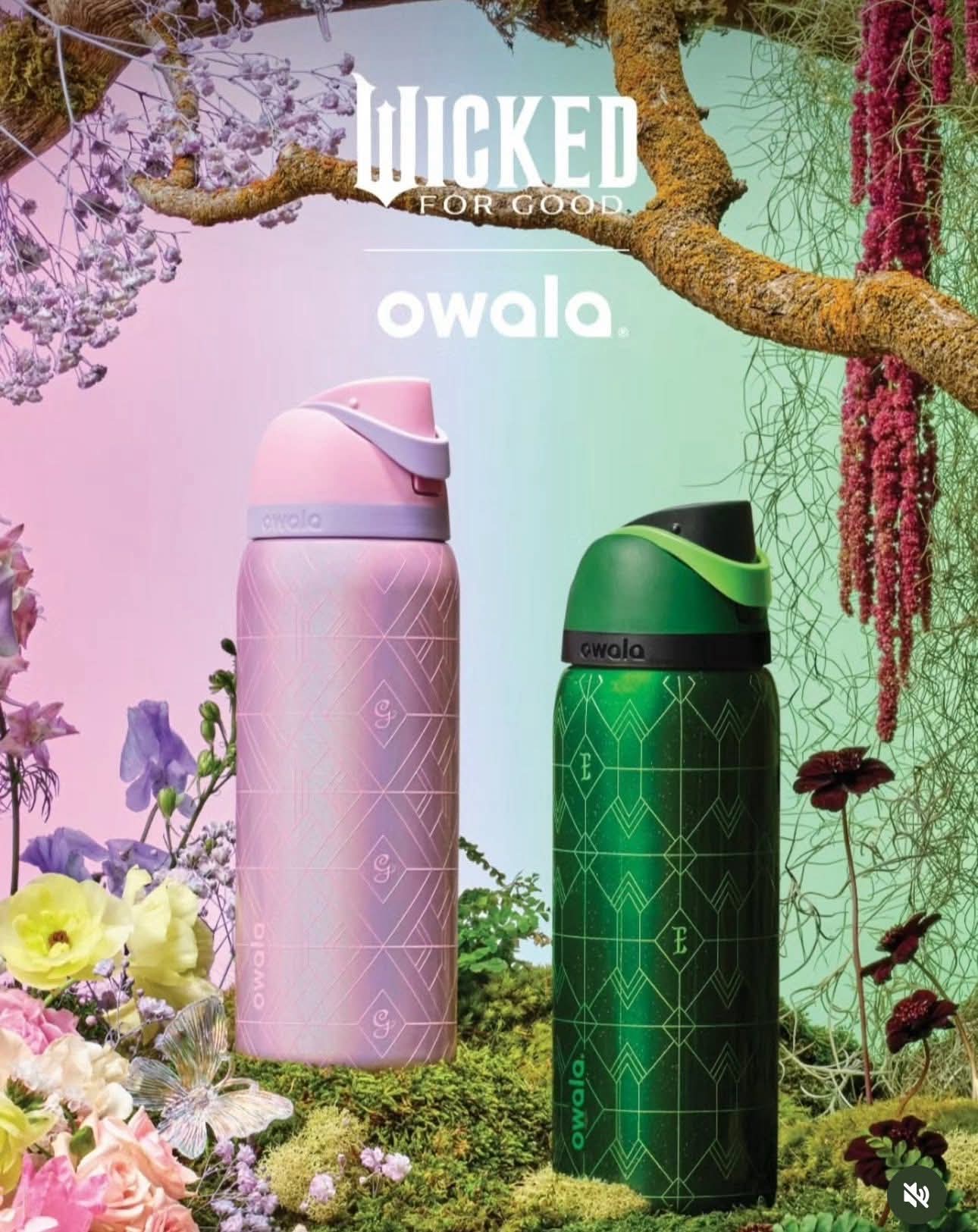 🫧🎀 Wicked Owala 32 Oz Glinda Entrega Inmediata