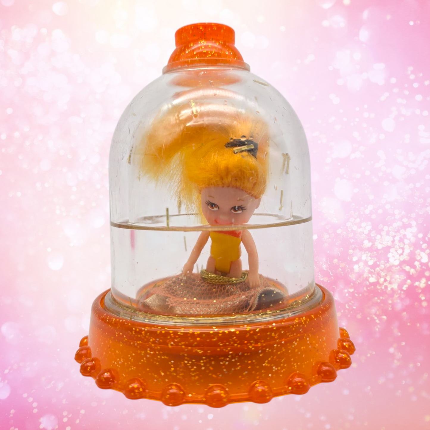 Playskool Krystal Princess vintage 💓segunda mano💓 Pre-loved Snow Globe años 90s