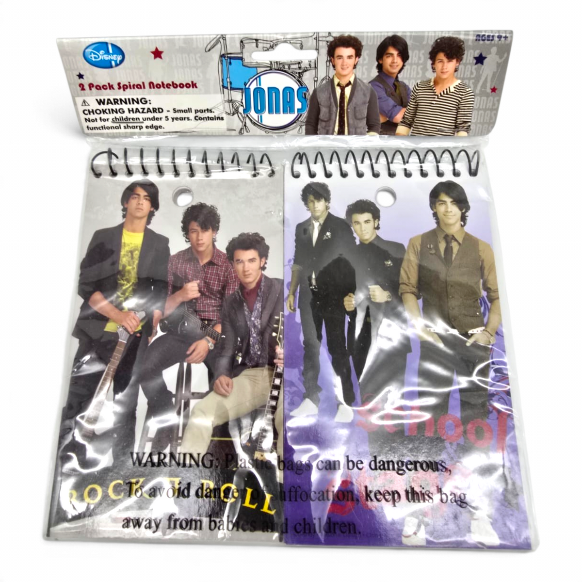 Set de libretitas vintage de bolsillo Jonas Brothers
