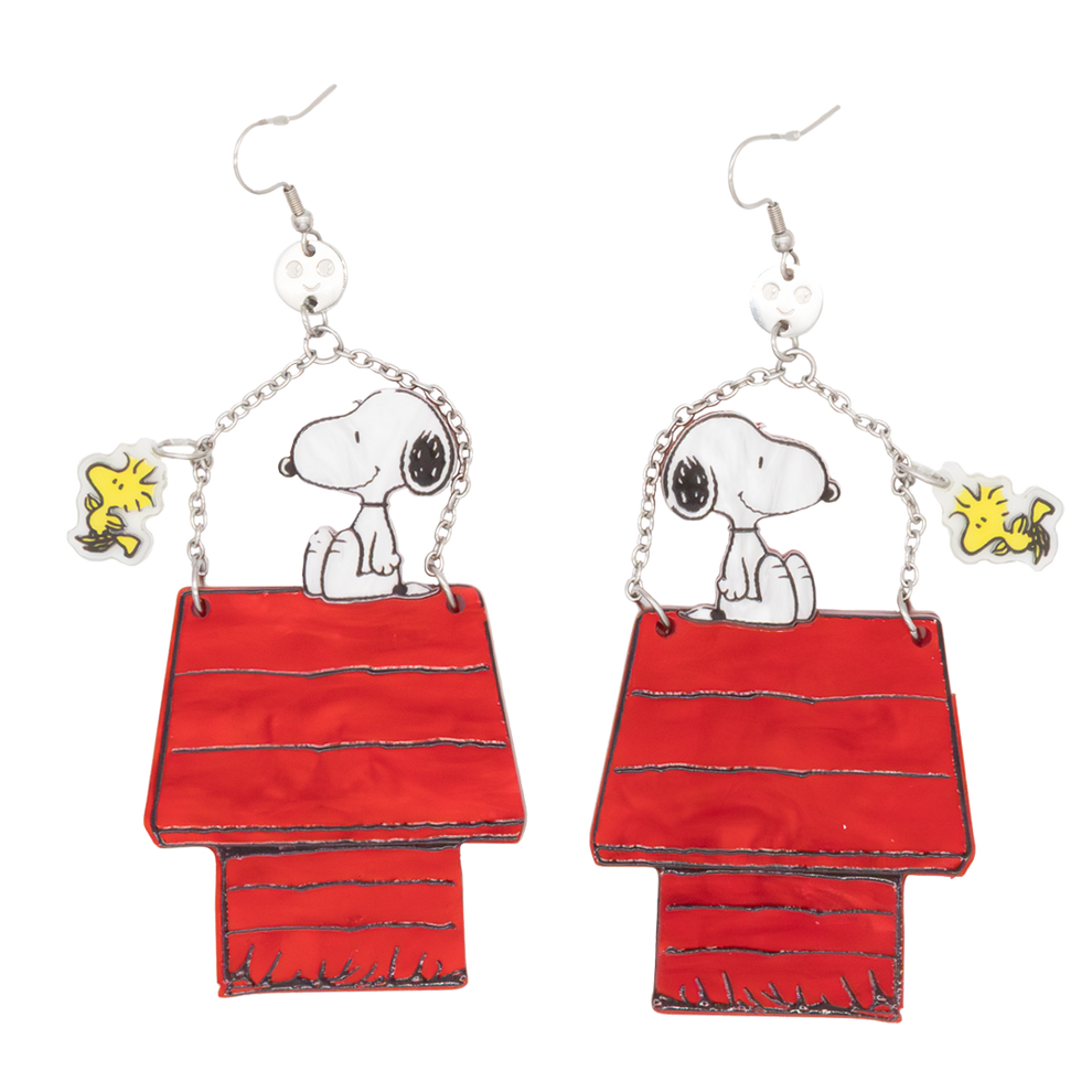 ⚠️PREVENTA IMPORTACIÓN Aretes Snoopy Peanuts Se enviará aprox 7-10 días habiles después de su compra