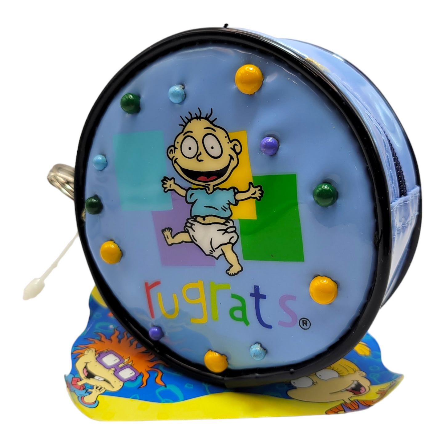 Monedero Rugrats Vintage Viacom charol azul