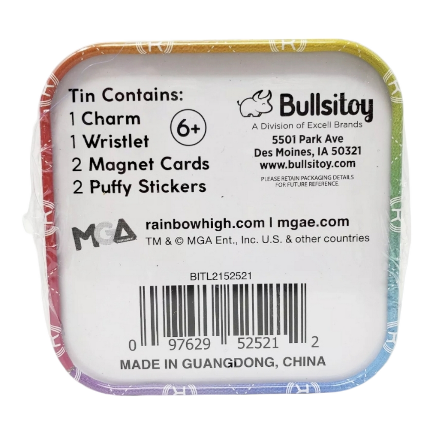 Blind box Figura Rainbow High con 6 sorpresas