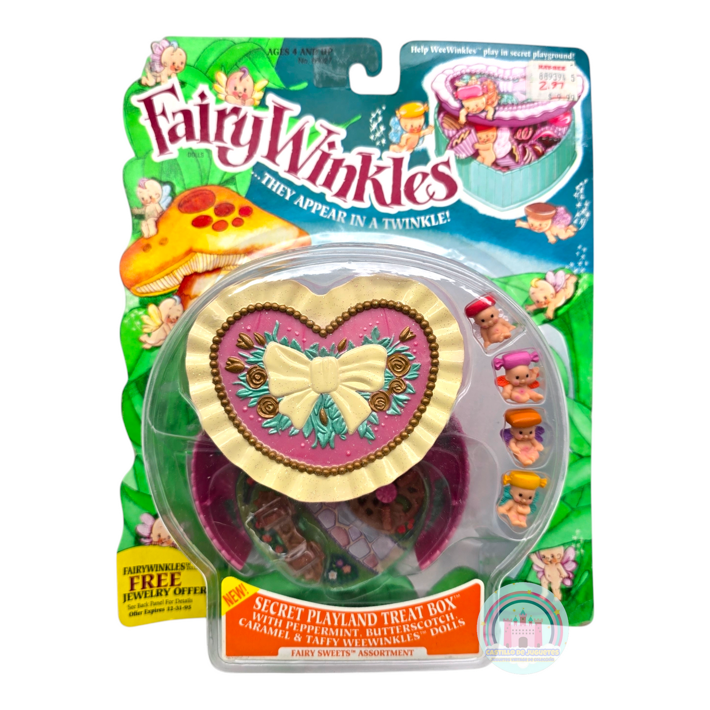 Fairy Winkles Treat box rosa