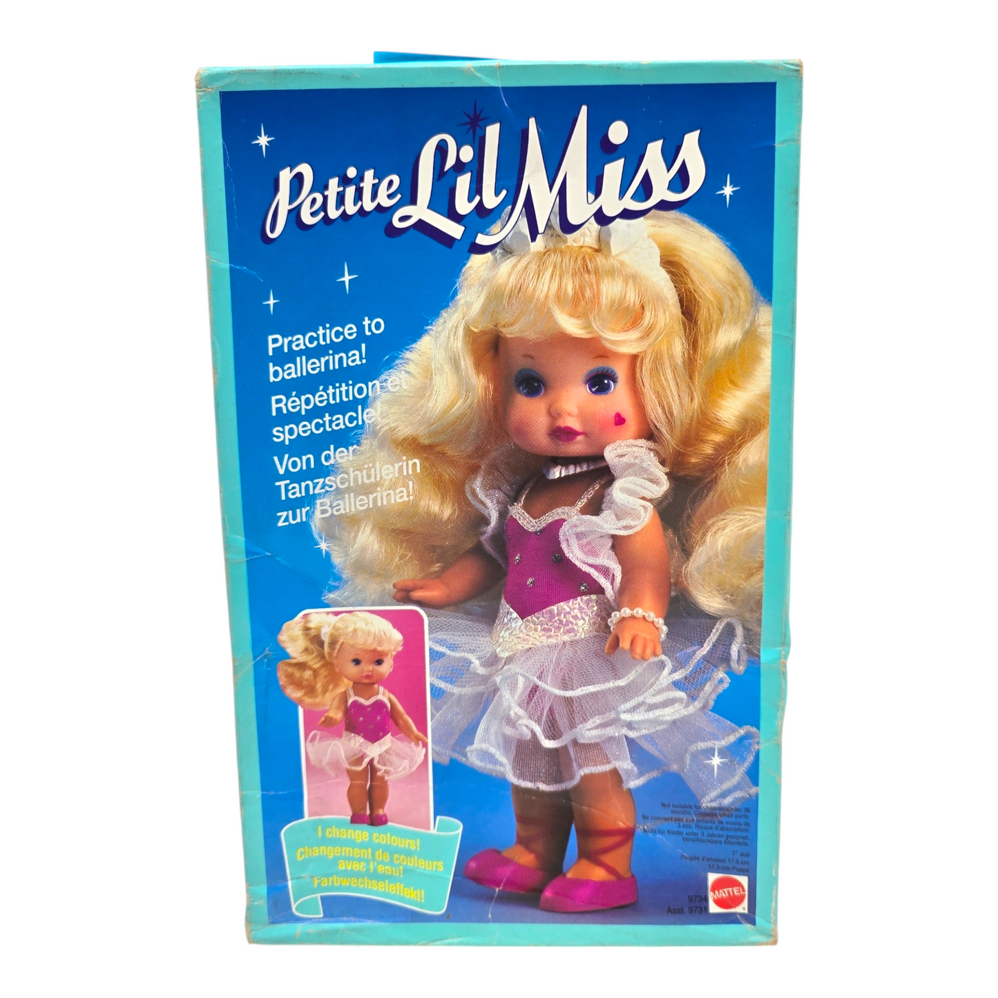 Nueva Wee lil Miss Ballerina vintage