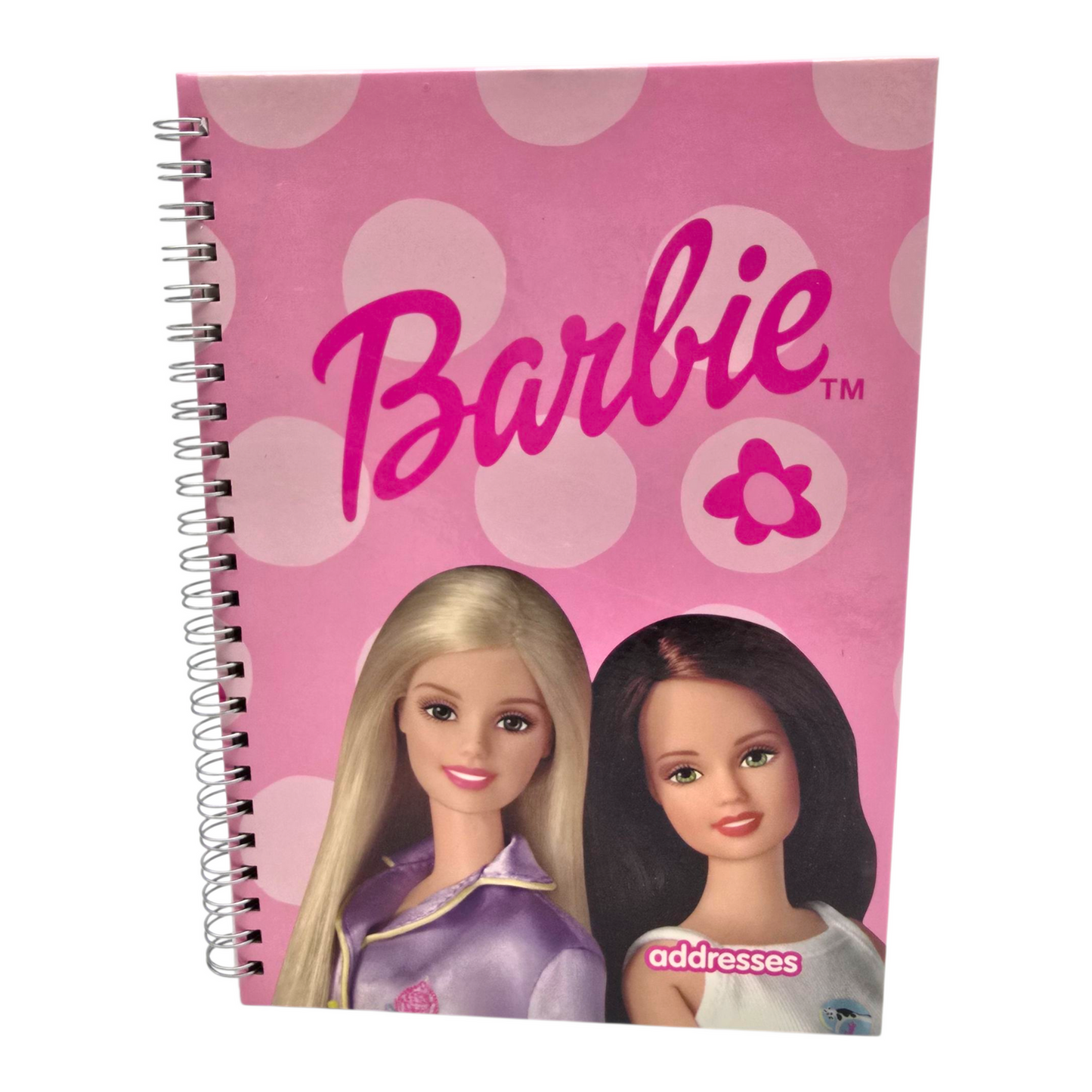 Barbie Libreta de direcciones vintage años 2000s (usala Para anotar tus contraseñas tambien!)