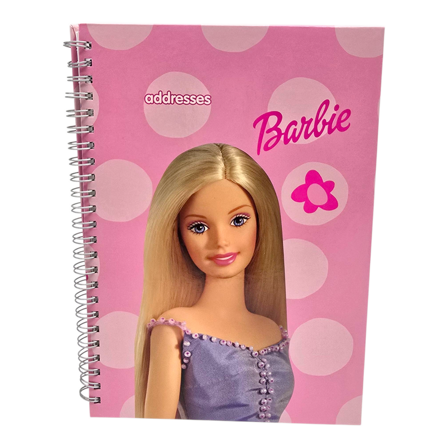 Barbie Libreta de direcciones vintage años 2000s (usala Para anotar tus contraseñas tambien!)