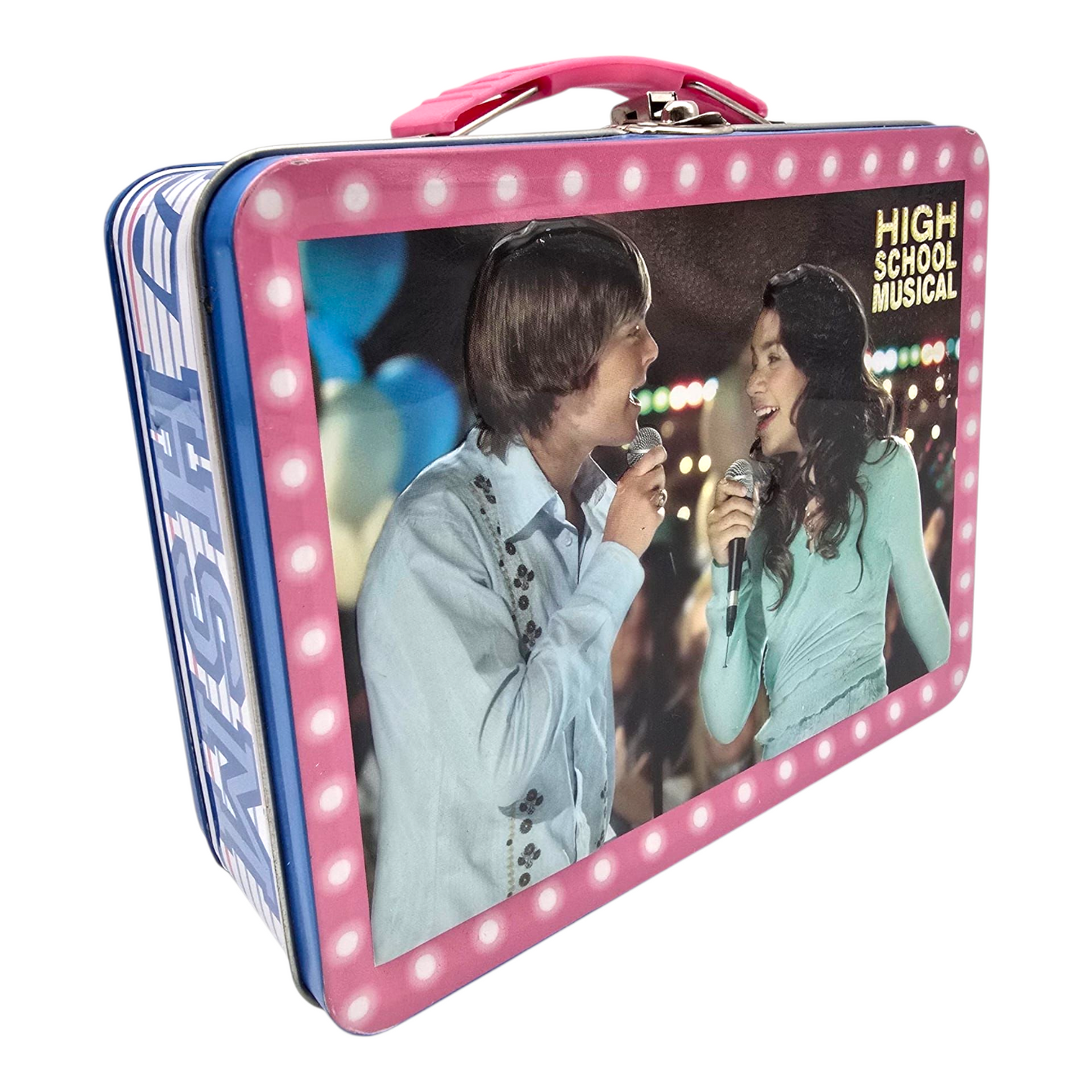 Cajita Loncherita de metal Vintage High school Musical Nueva