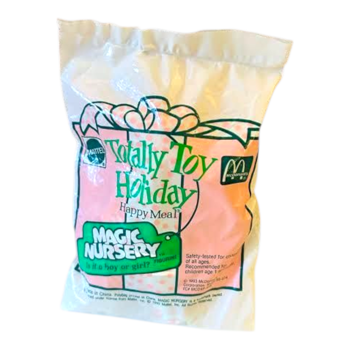NIÑA Magic Nursery McDonald's happy meal años 90s bolsa sorpresa. Será niña o niño?!? 💙💖 NUEVAS