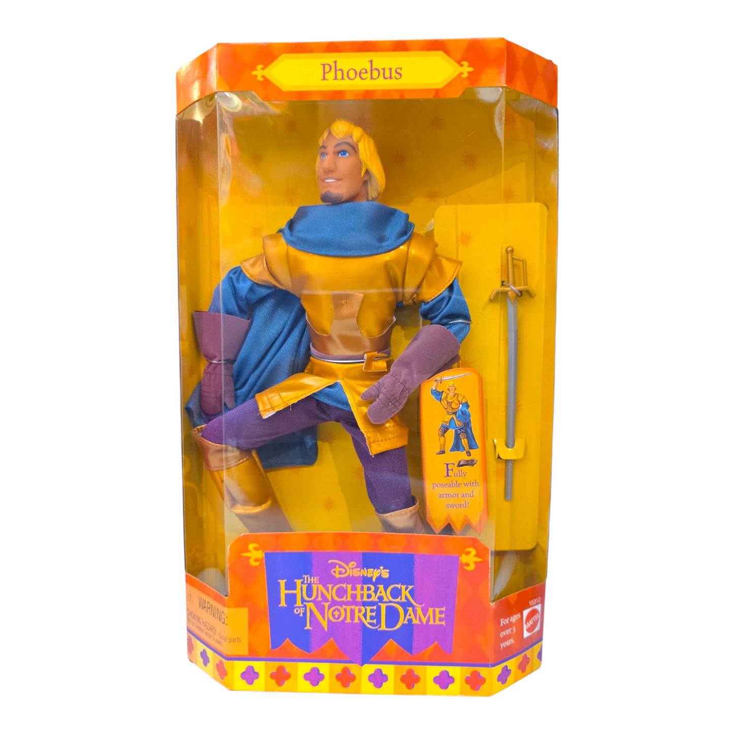 Barbie Vintage Disney Jorobado de Notre Dame Febo