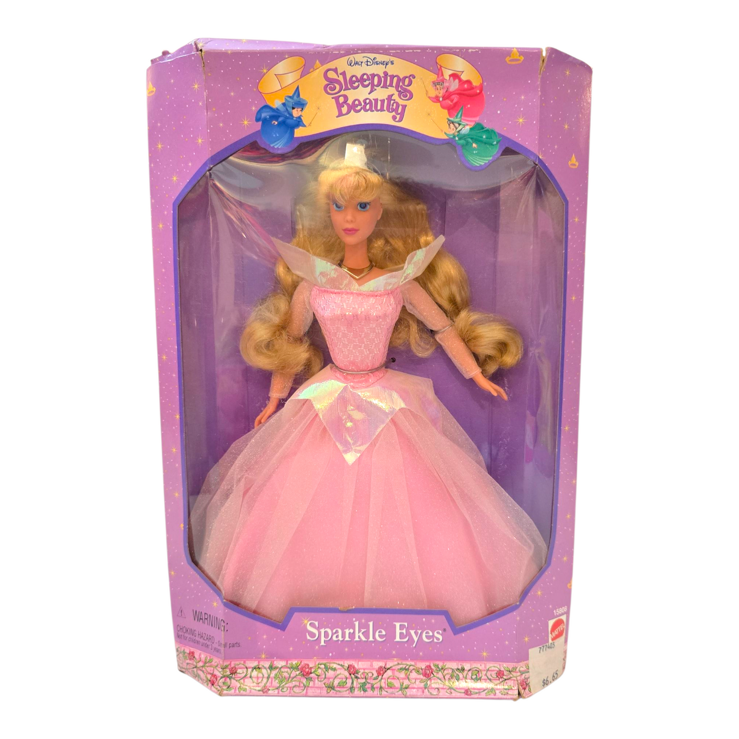 Barbie Vintage Disney Sleeping Beauty Sparkle eyes