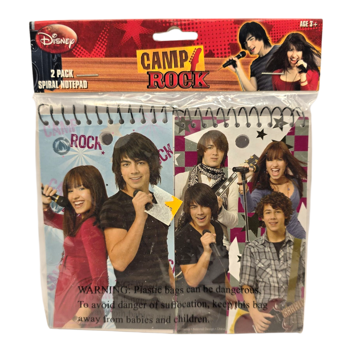 Set de libretas vintage de bolsillo Camp Rock