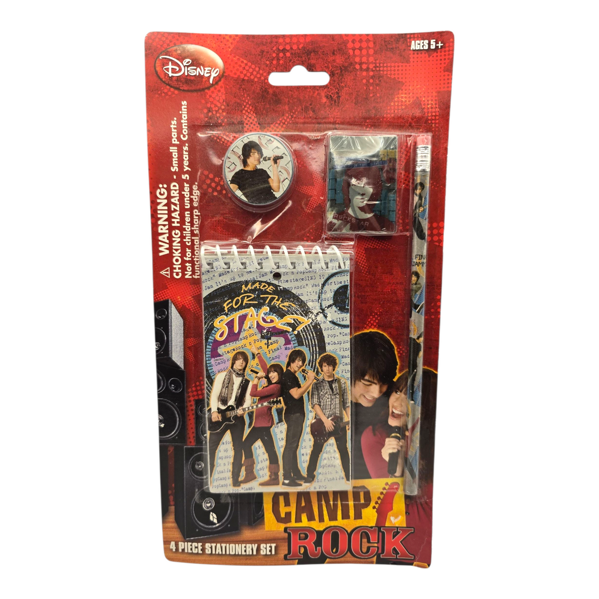 Set de Papelería vintage Camp Rock
