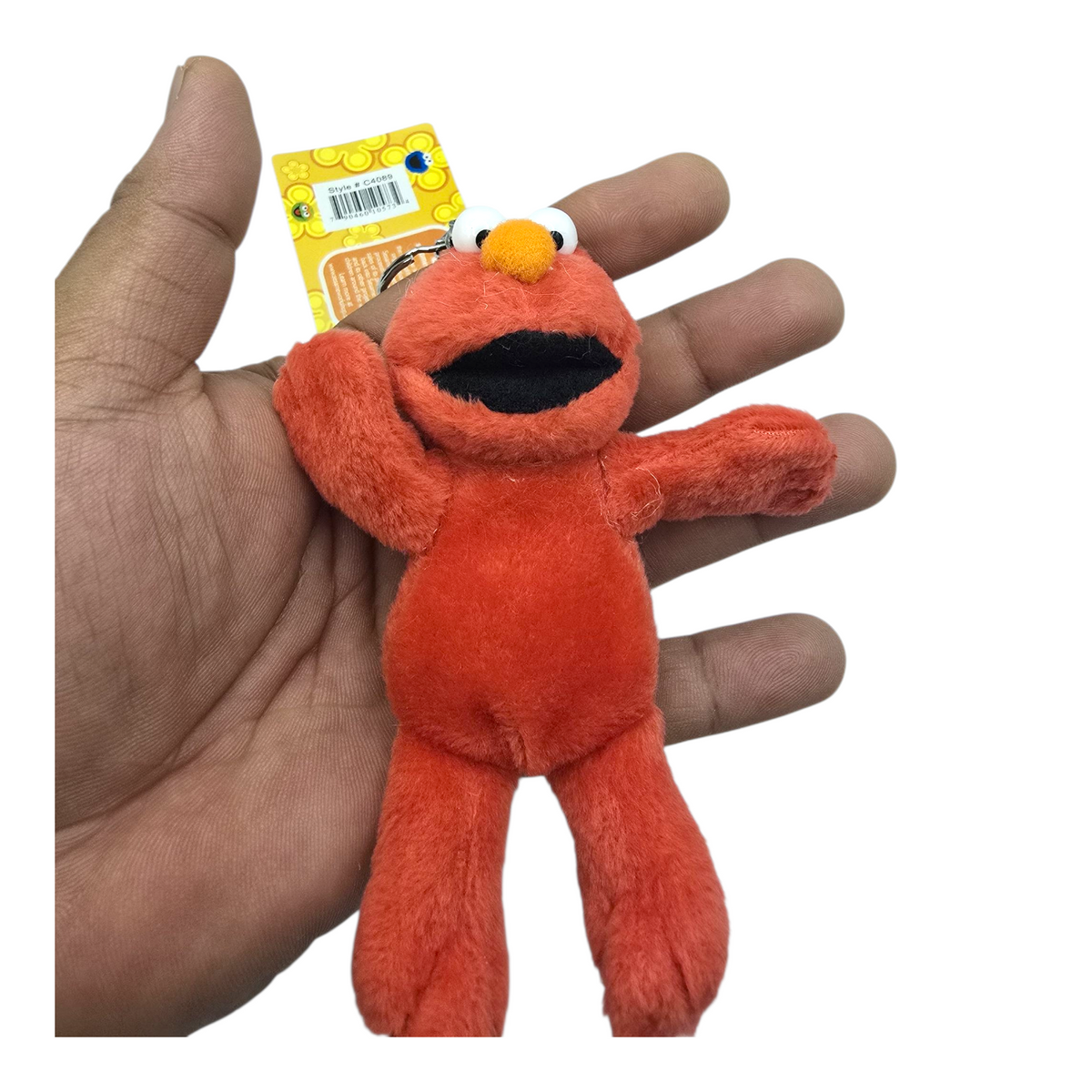 Llavero monedero de peluche Elmo Vintage Plaza Sésamo con monedero año 2003 Sesame Street