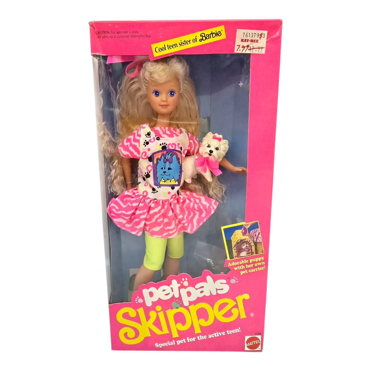 Barbie Vintage Skipper pet pals
