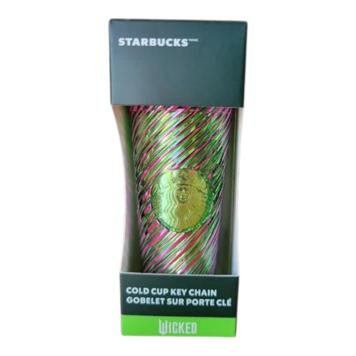 Wicked x Starbucks Llaveros mini cold cup Keychain. Precio por cada uno.