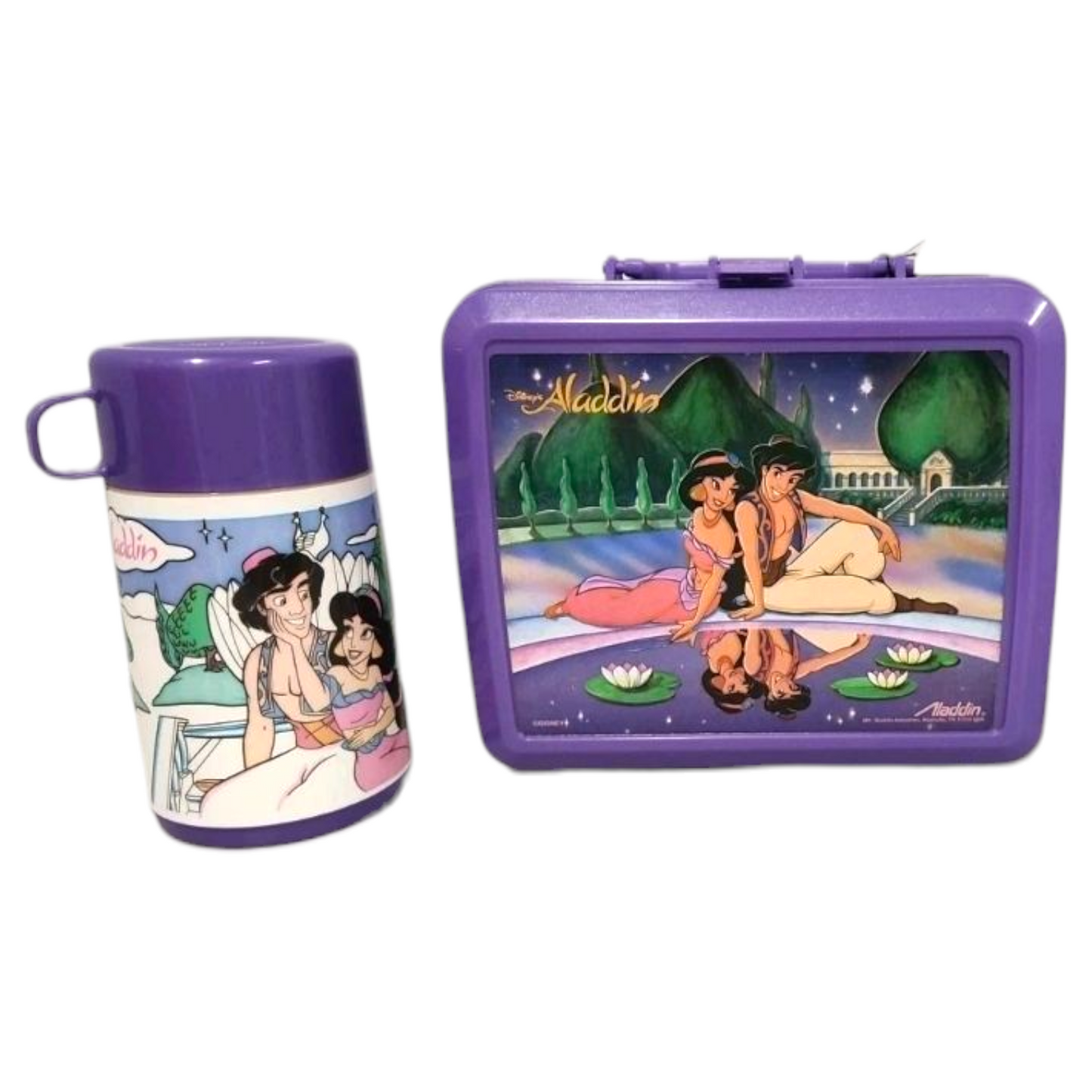 Lonchera vintage Disney con Thermo Aladdin