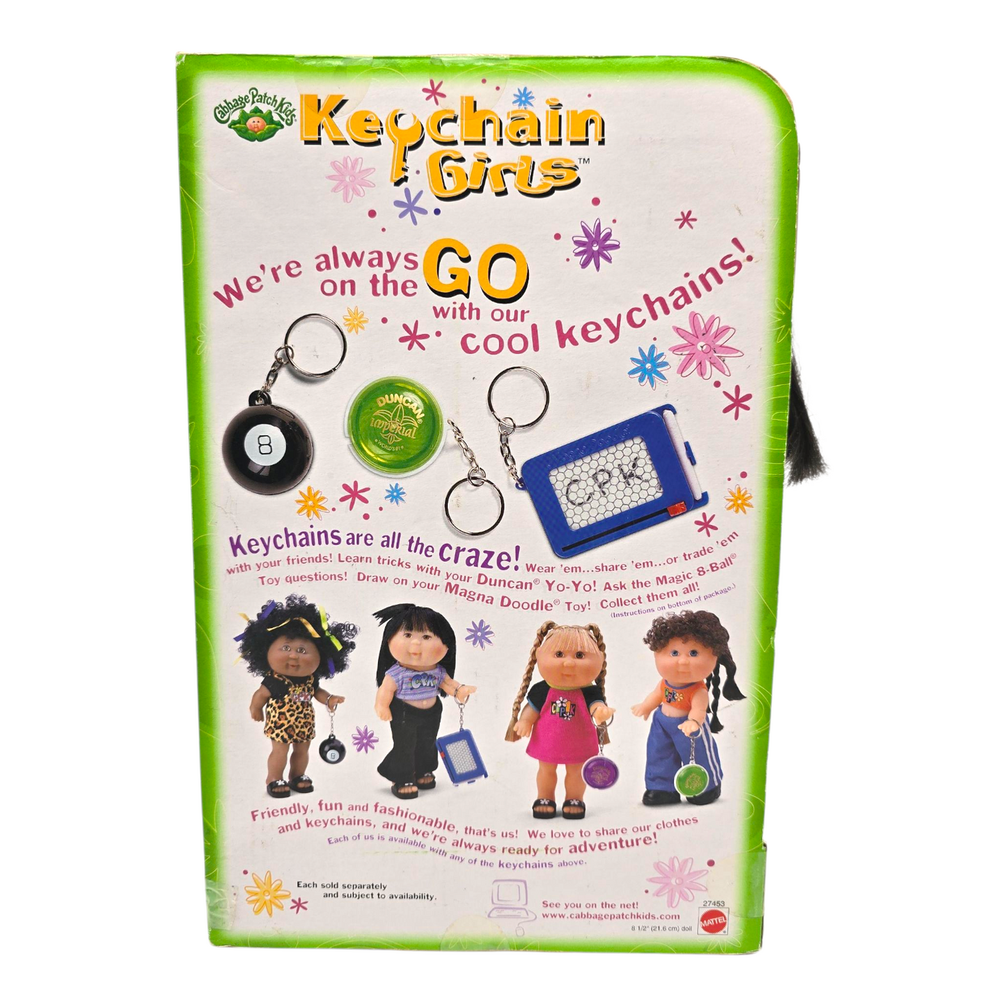 Cabbage Patch Vintage Keychain girls