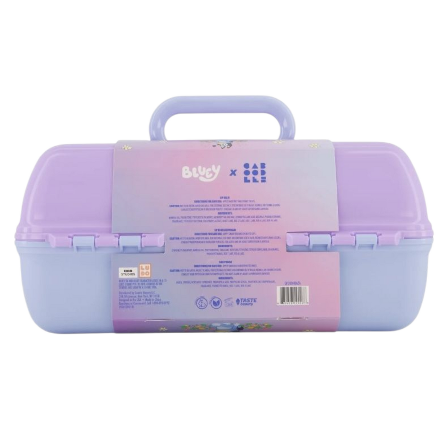Preventa ✨ Caboodles grande con maquillaje Bluey Lila (7 piezas incluidas) Se envía 1a semana de diciembre