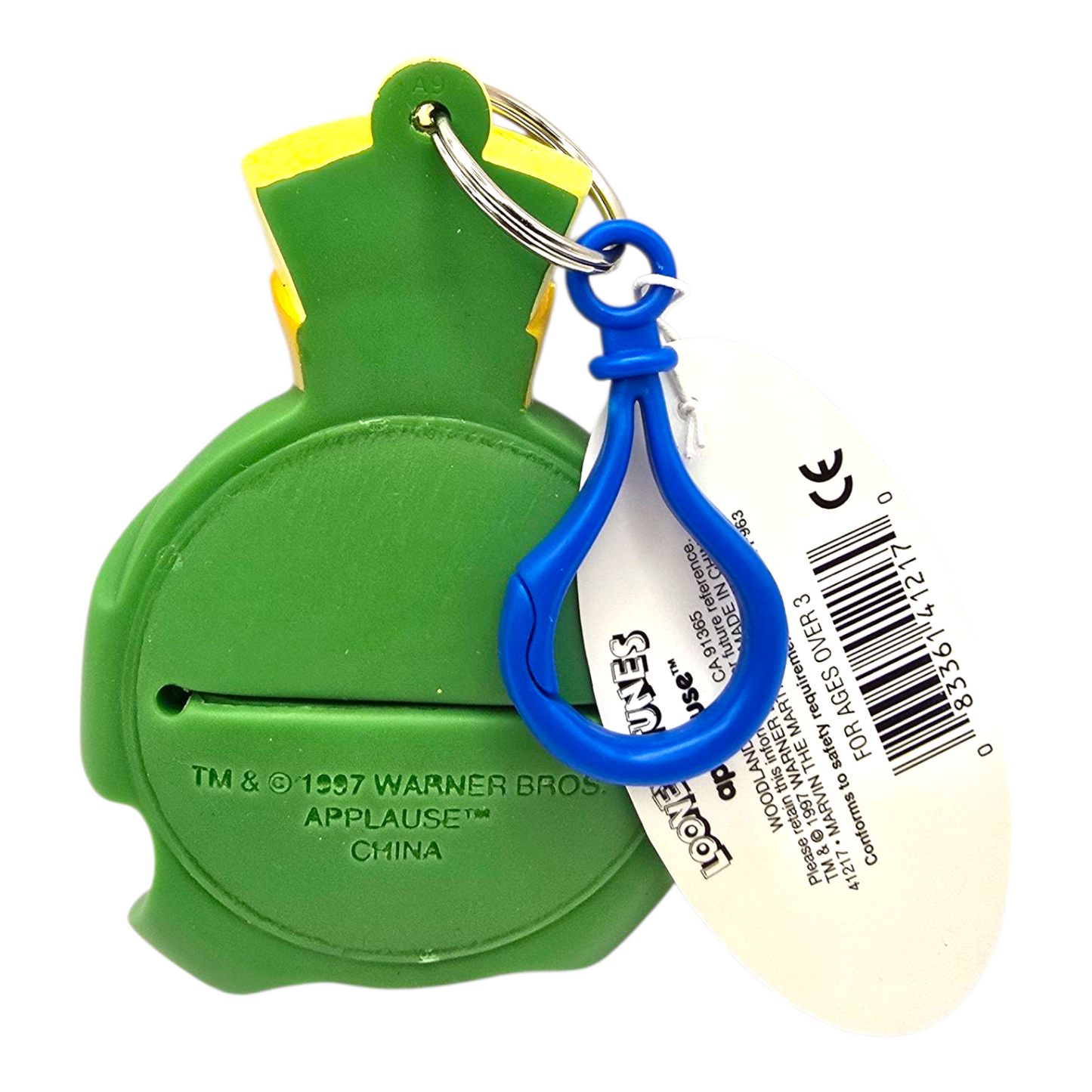 Llavero monedero vintage Applause Marvin Treasure Keepers Looney toons