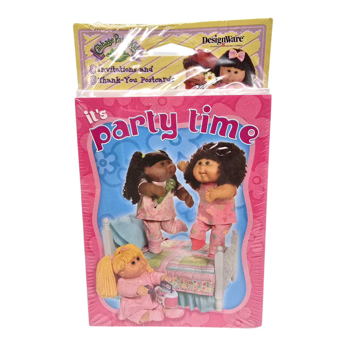 Set de invitaciones Cabbage patch