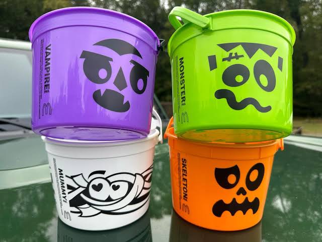 Cubeta Boo Bucket Halloween McDonald’s Happy Meal - Edición 2023