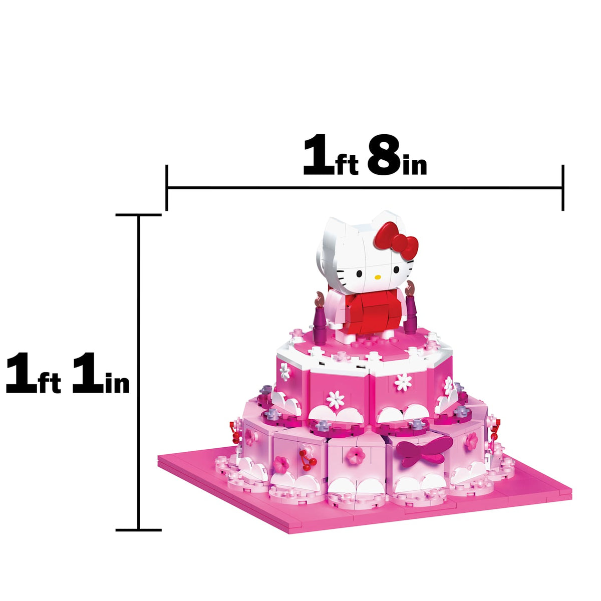 Hello Kitty Pastel figura armable, set de construcción GRANDE DIY