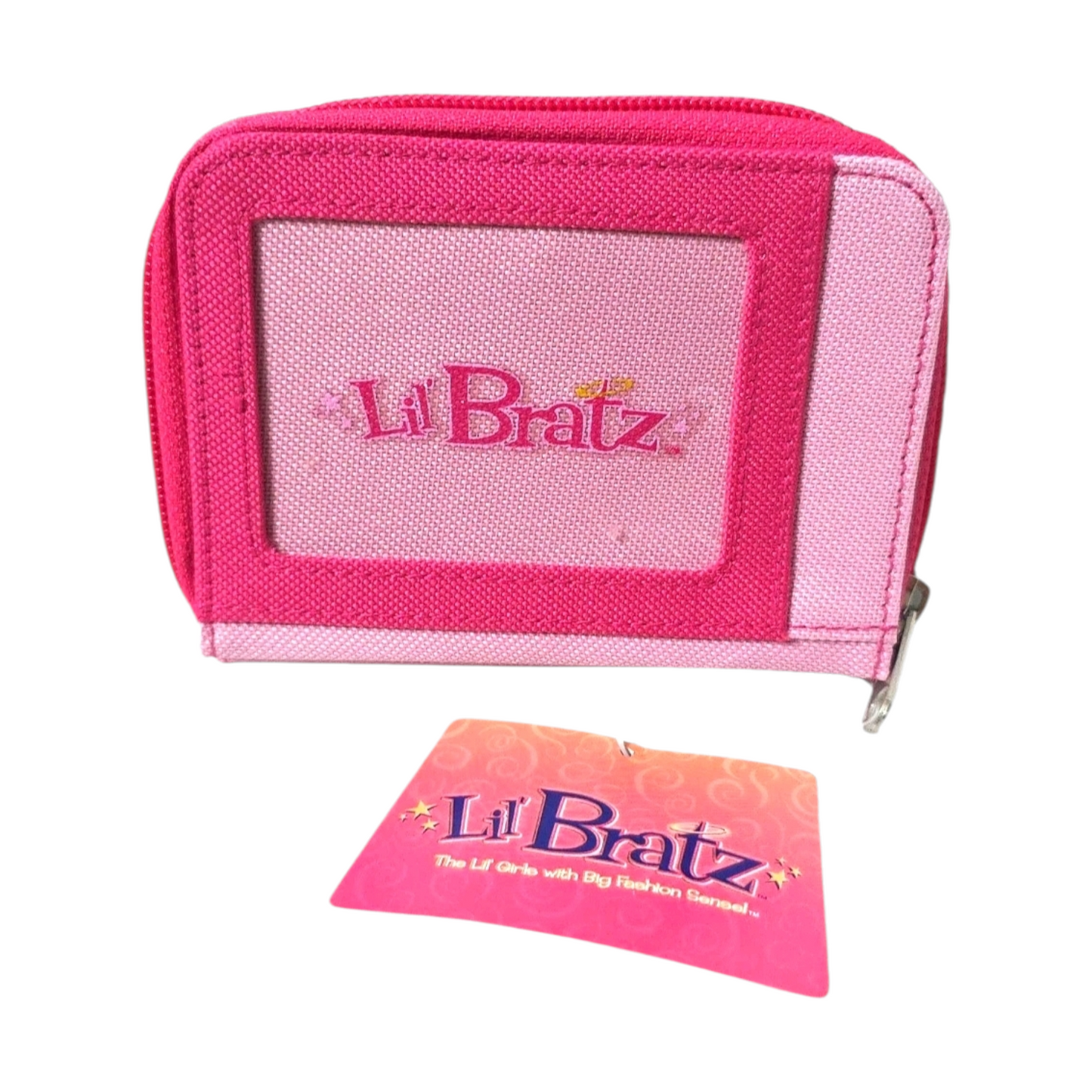 Monedero vintage Lil Bratz liso rosa