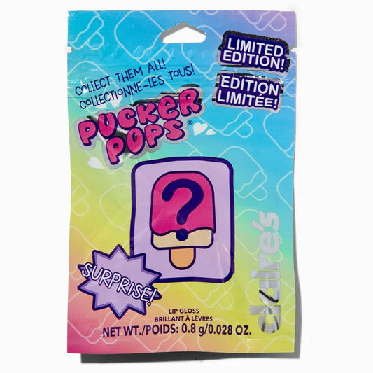 Blind bag sorpresa Pucker Pops Lip gloss lip balm Claire's original