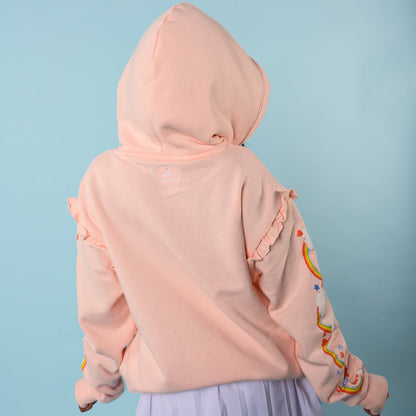 Sudadera Hoodie con volados Care bears x Cakeworthy Ositos Cariñositos