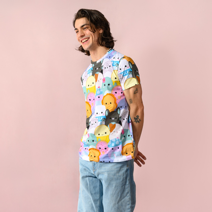 Playera unisex Squishmallows x Cakeworthy
