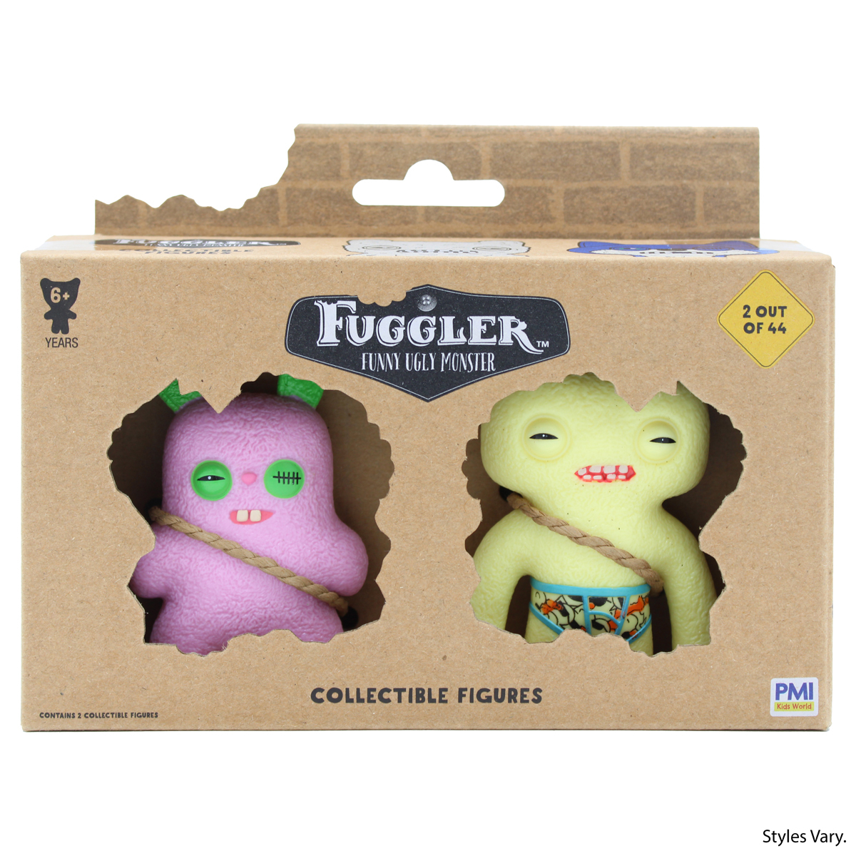 Set de 2 Fugglers de plástico pequeños