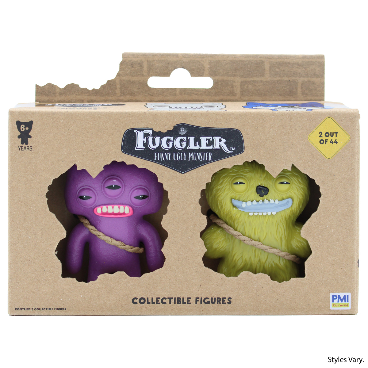 Set de 2 Fugglers de plástico pequeños