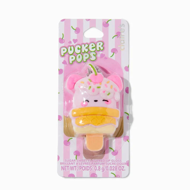 Pucker Pops Lip gloss lip balm Claire's original