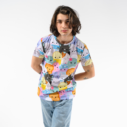 Playera unisex Squishmallows x Cakeworthy